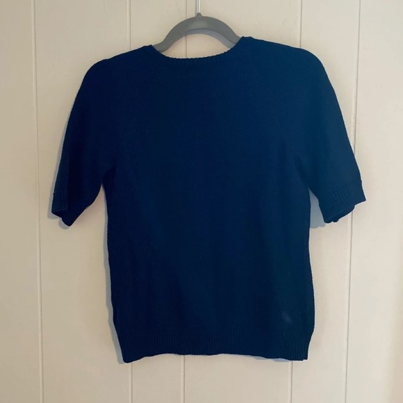 Lauren Ralph Lauren Dark Blue ‘sweater’ top - Picture 4 of 4